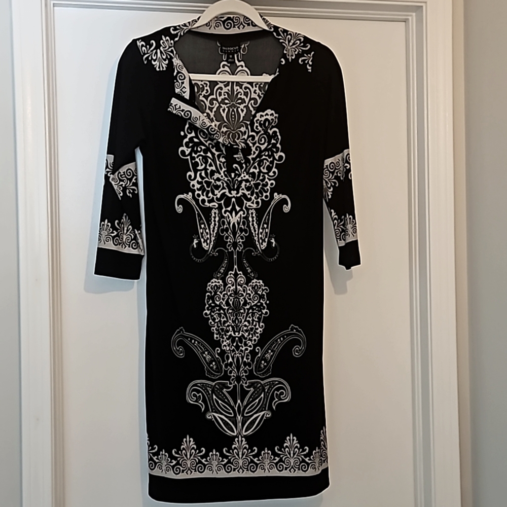 Black and White Dress